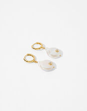 Gold-Plated Freshwater Pearl Drop Earrings, , large