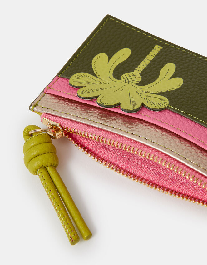 Colourblock Palm Card Holder , , large