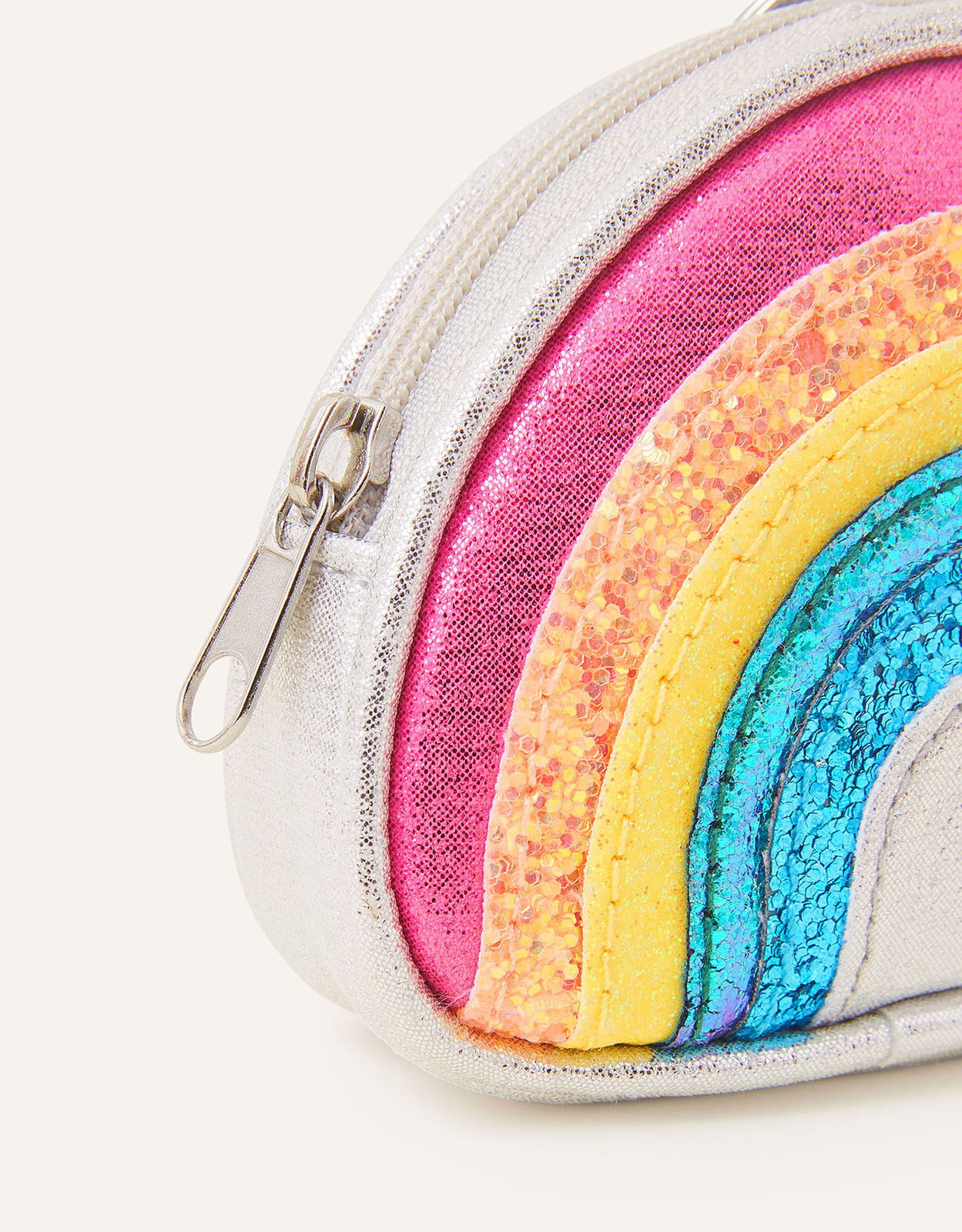Accessorize rainbow bag top