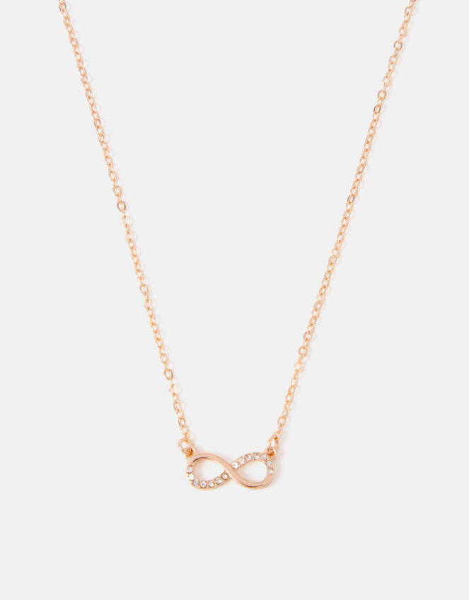 Infinity Pendant Necklace, , large