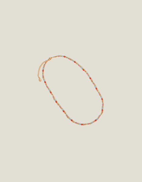 Rounded Beaded Necklace, , large