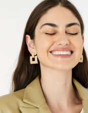 New Decadence Statement Square Earrings, , large