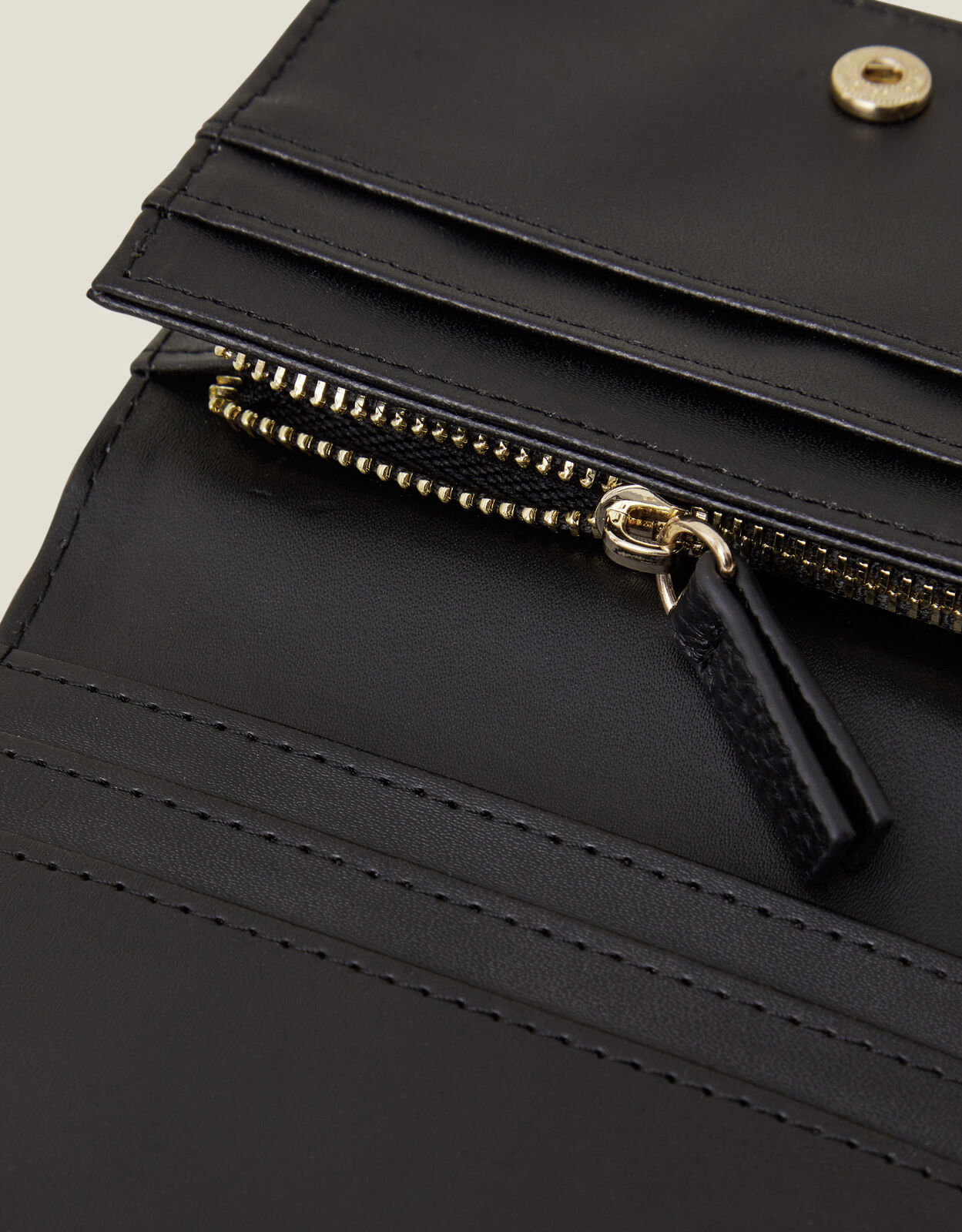 Black fold over purse on sale