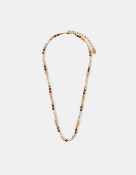 Sandstone Bead Necklace, , large