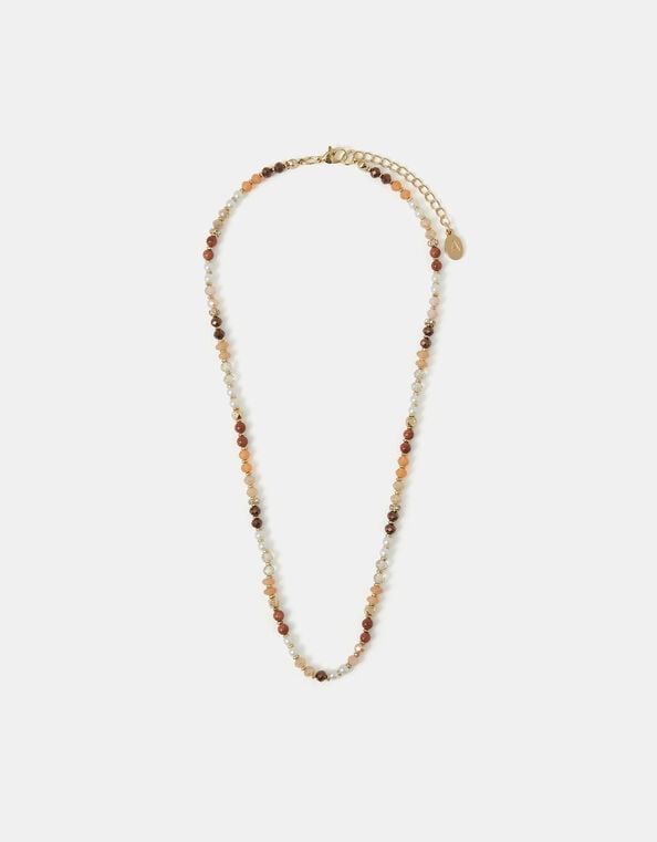 Sandstone Bead Necklace, , large