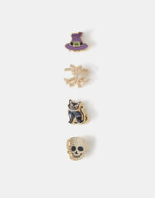 4-Pack Mini Spooky Claw Clips, , large