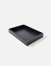 Scallop Tray, Black (BLACK), large
