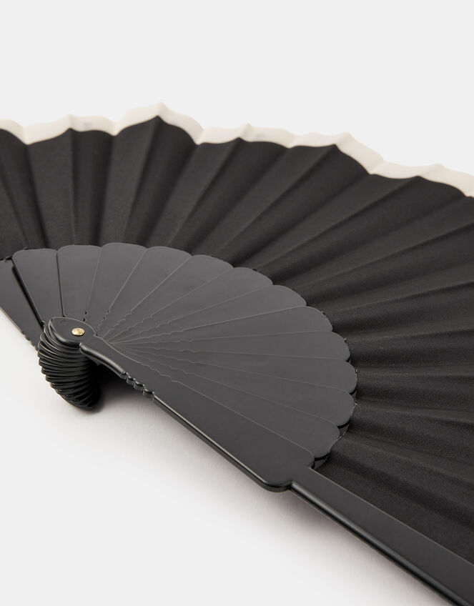 Scallop Foldable Fan, , large