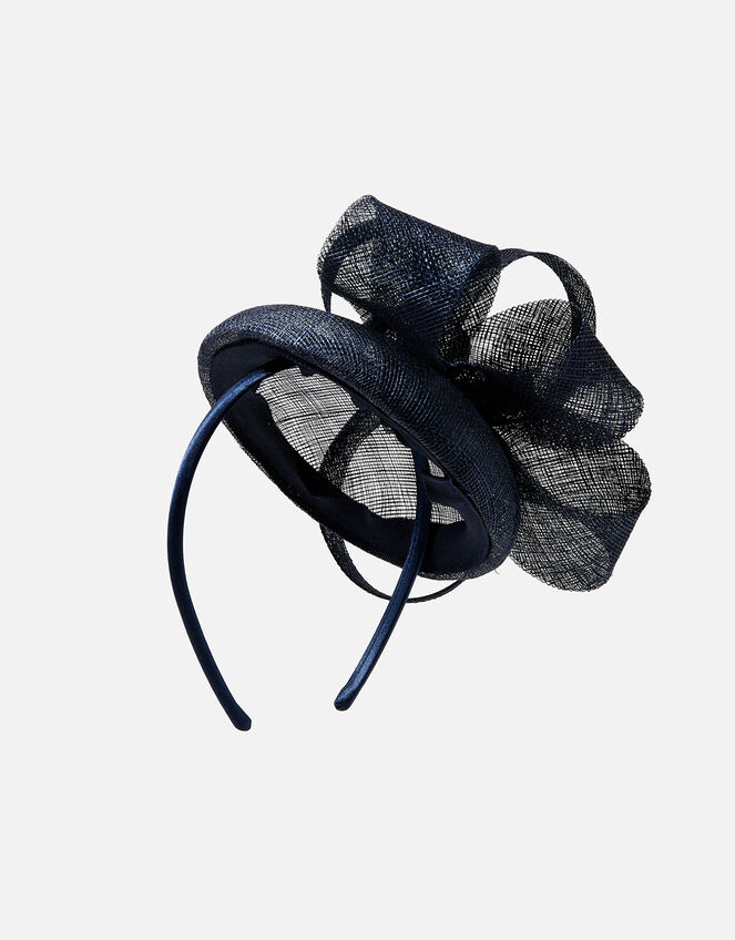 Pill Box Bow Loop Fascinator , , large