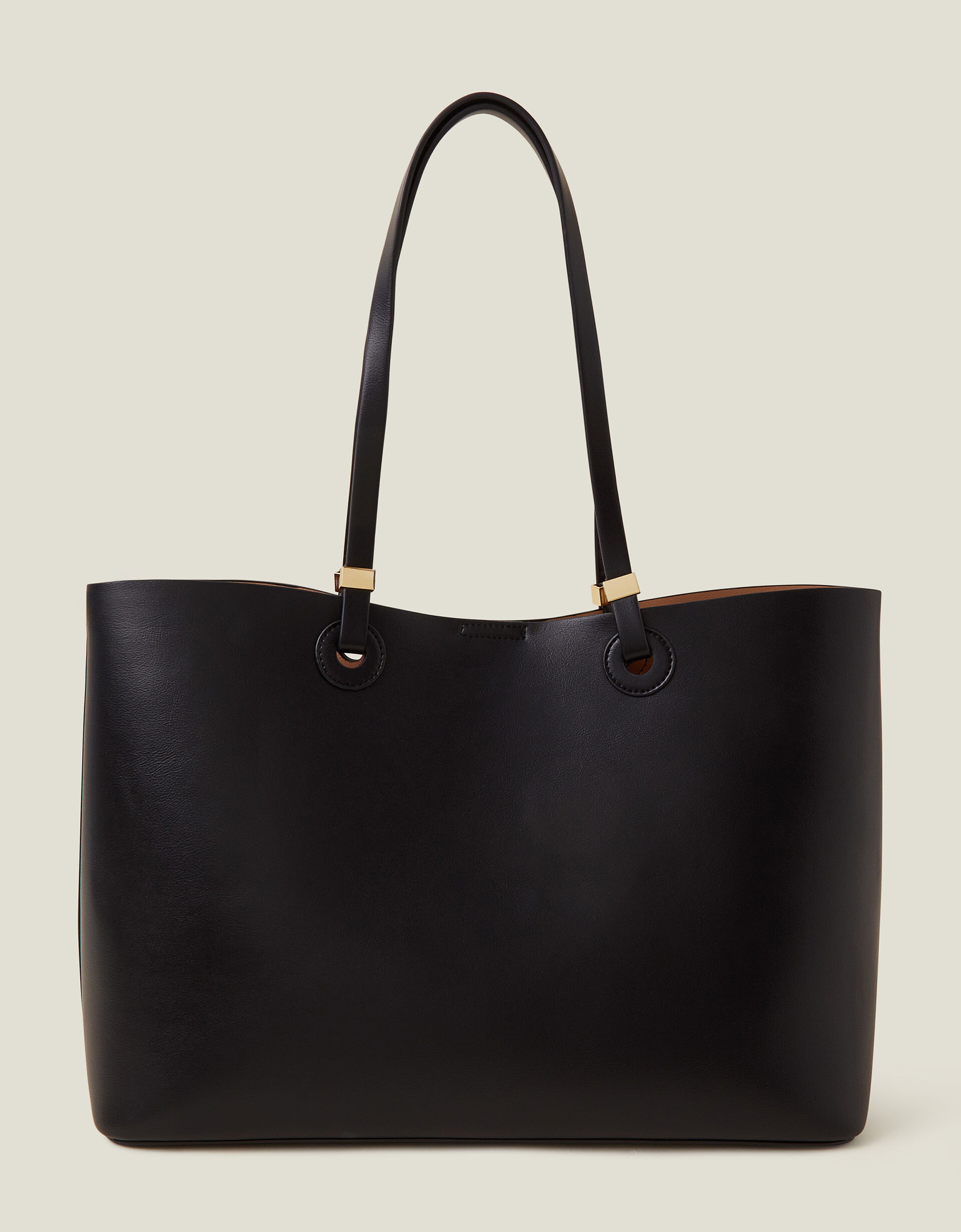 Metal Hardware Tote Totes Shoppers Accessorize Global