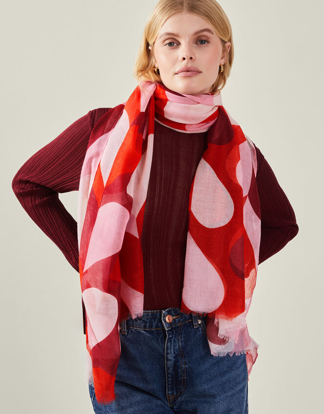 Retro Heart Scarf, , large