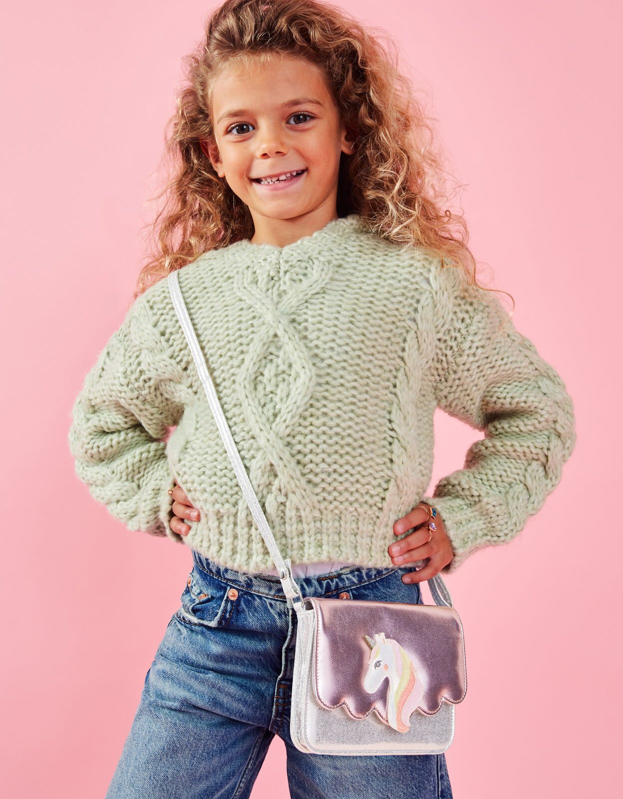 Girls Unicorn Cross Body Bag