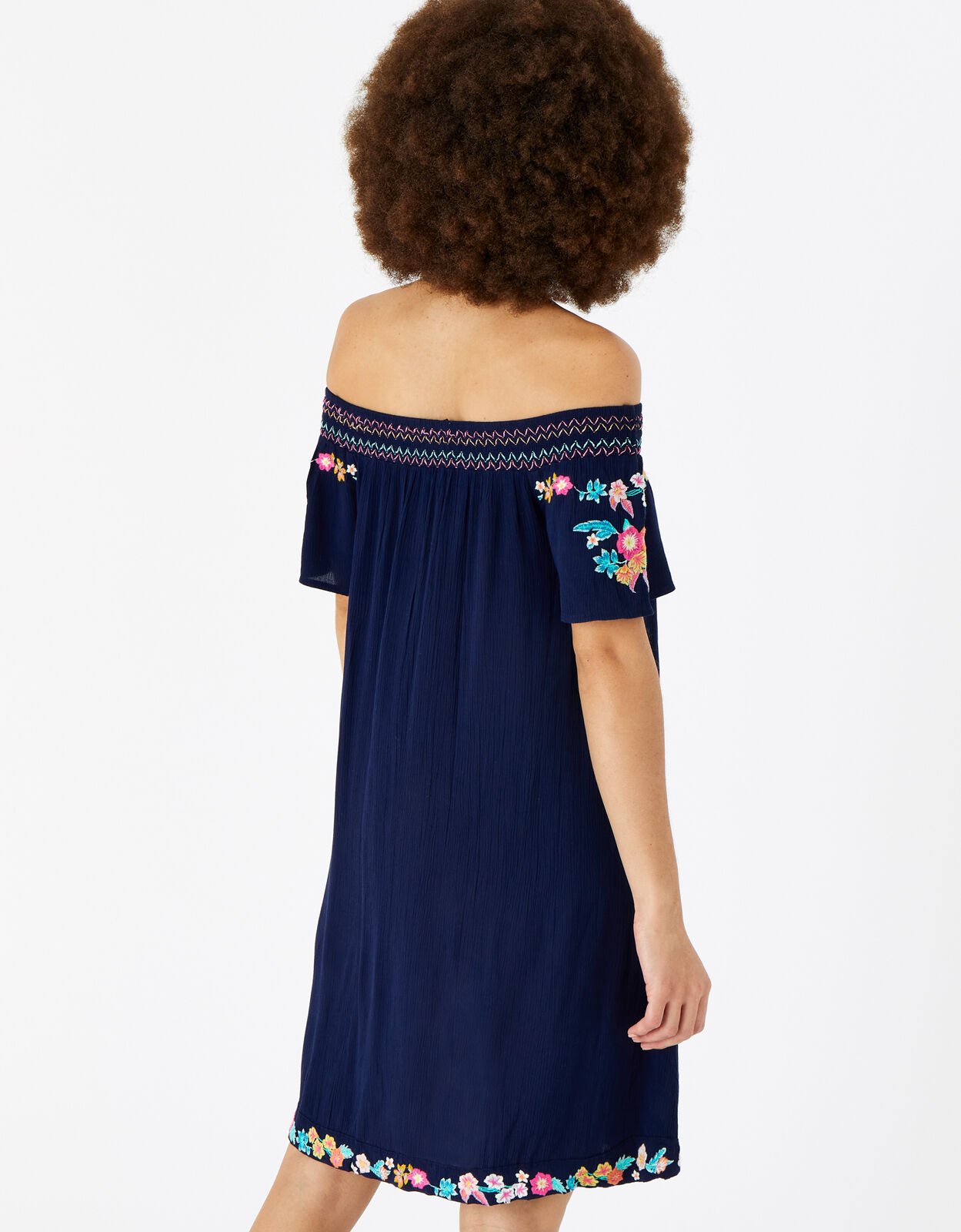 Accessorize off online the shoulder dress