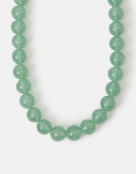 Resin Orb Bead Necklace, , large