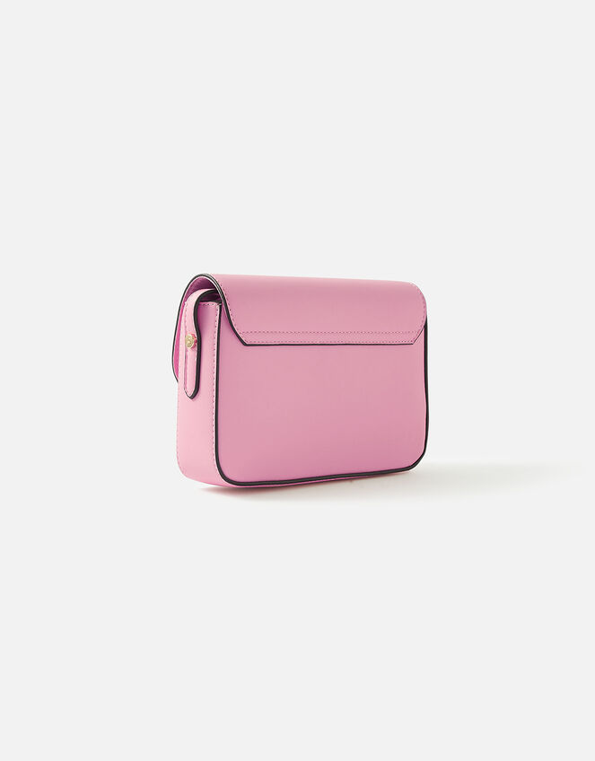 Lexi Lock Cross-Body Bag, Pink (PINK), large