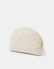 Embellished Starfish Make Up Bag, , large