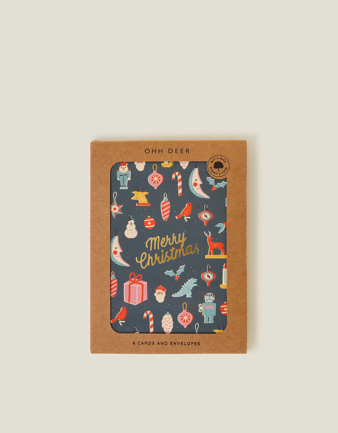 Ohh Deer 6-Pack Merry Christmas Cards, , large