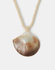Mother of Pearl Shell Beaded Necklace, , large