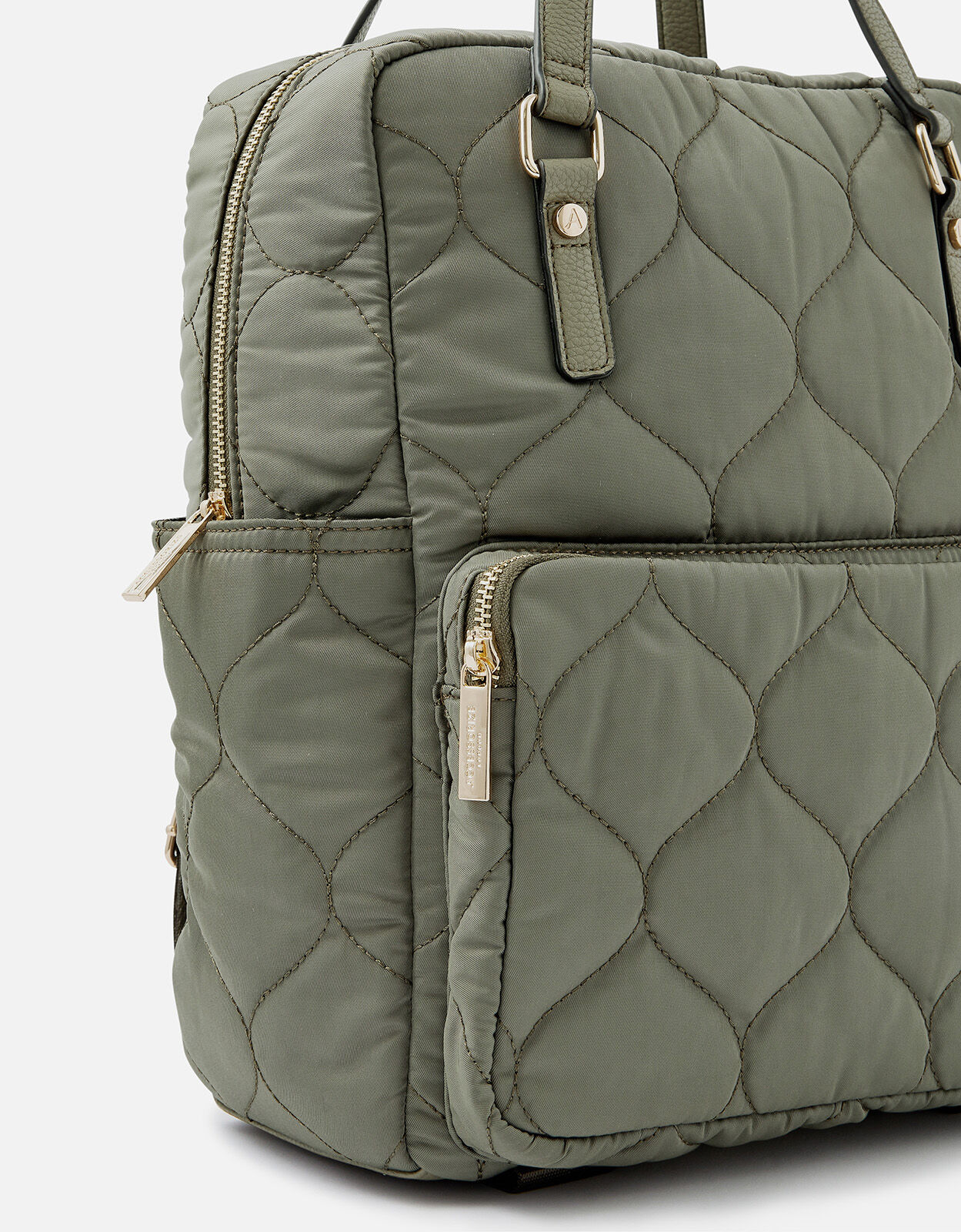 Accessorize quilted backpack 2025