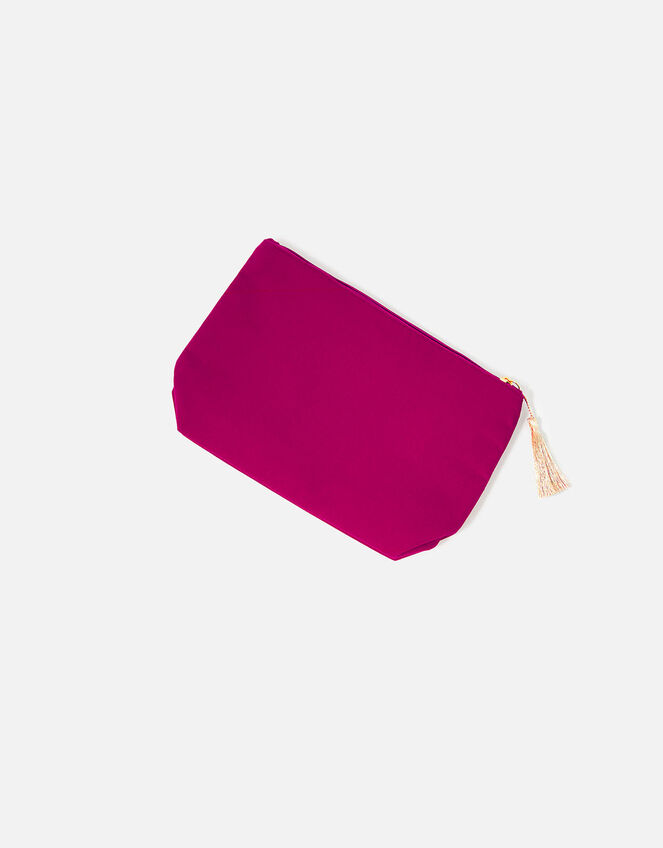 Polka Dot Large Makeup Bag, , large