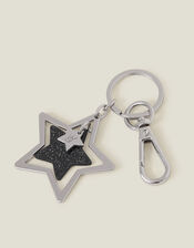 Glitter Star Keyring, , large