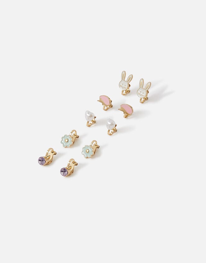 Girls clip on earrings Clearance