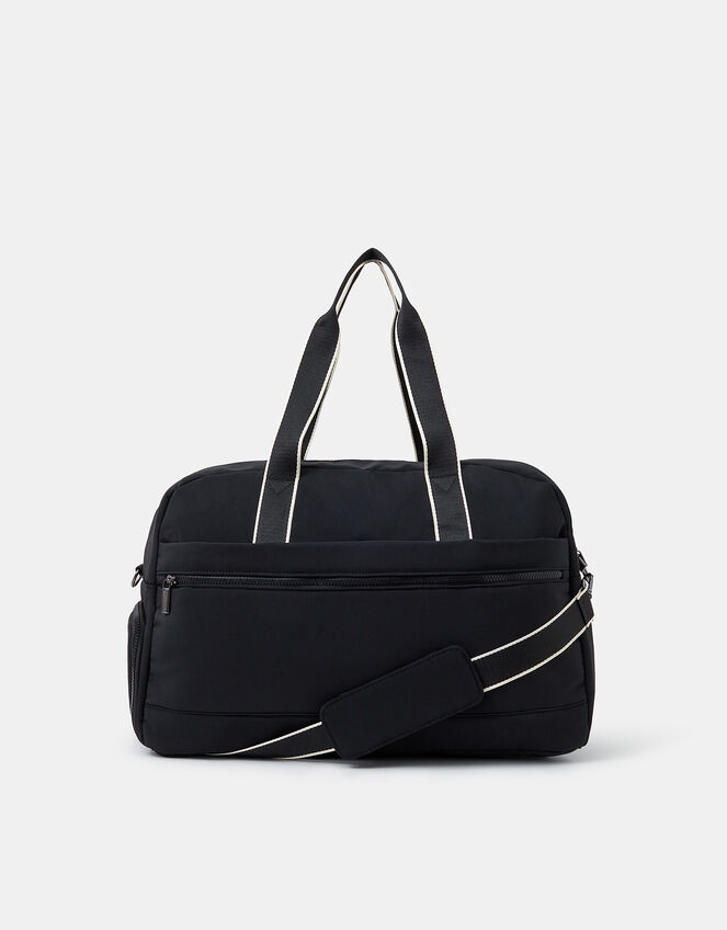 Large Nylon Weekend Bag, , large