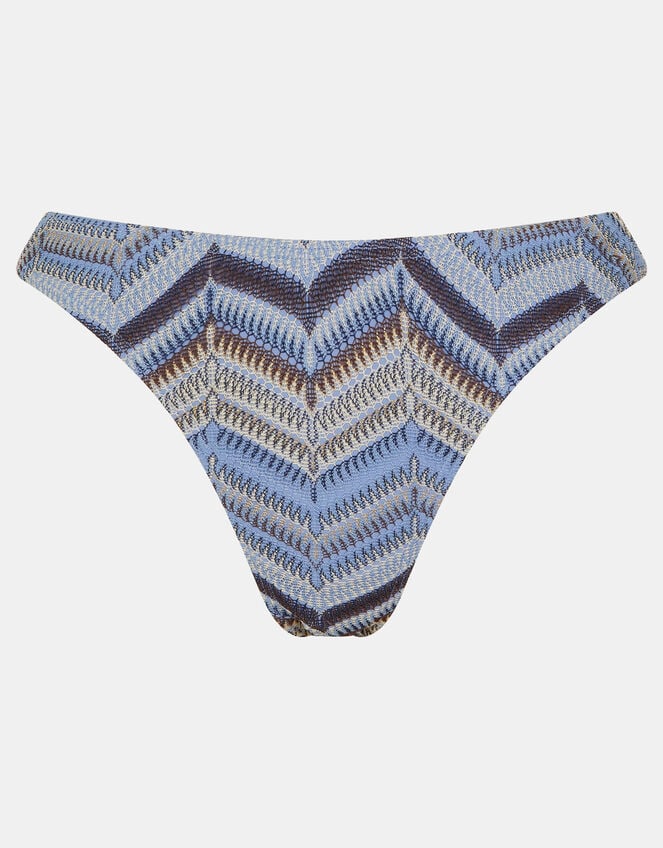 Zig Zag Crochet Bikini Bottoms, Multi (MULTI), large