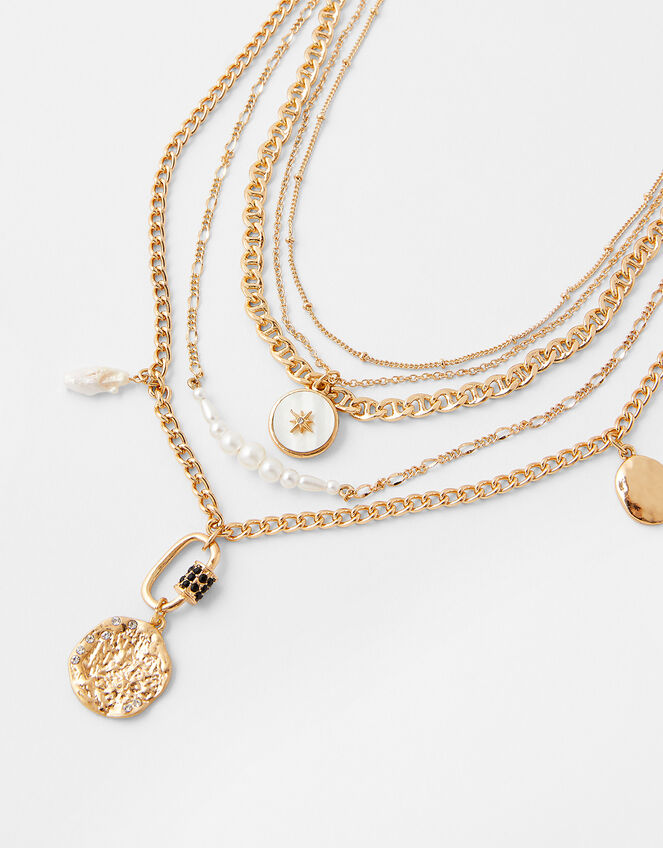 Charmy Layered Necklace, , large
