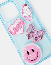 4-Pack Love Sequin Stick-On Patches, , large