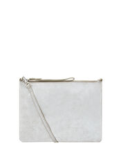 Claudia Metallic Leather Bag, , large