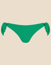 Crinkle Bikini Bottoms, Green (GREEN), large