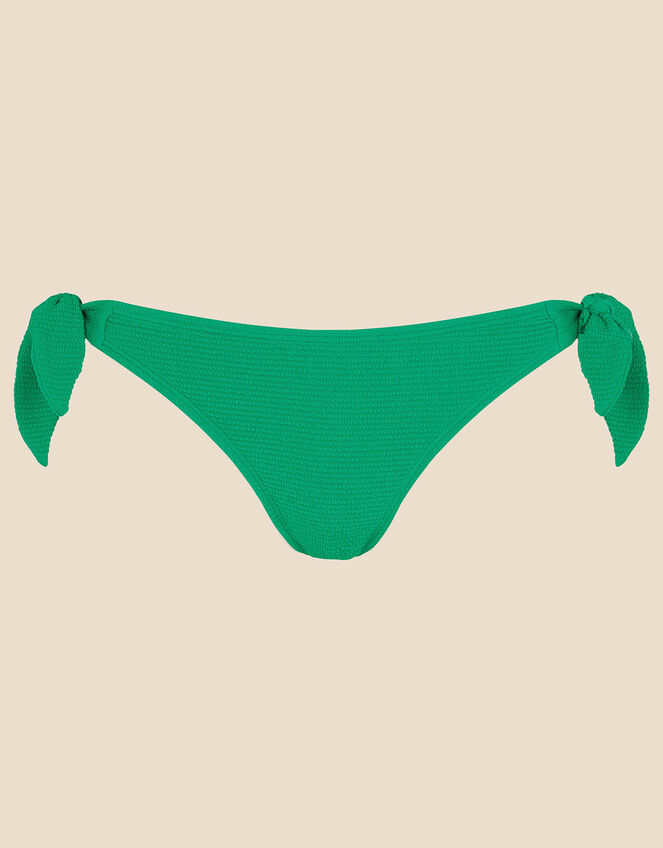 Crinkle Bikini Bottoms, Green (GREEN), large