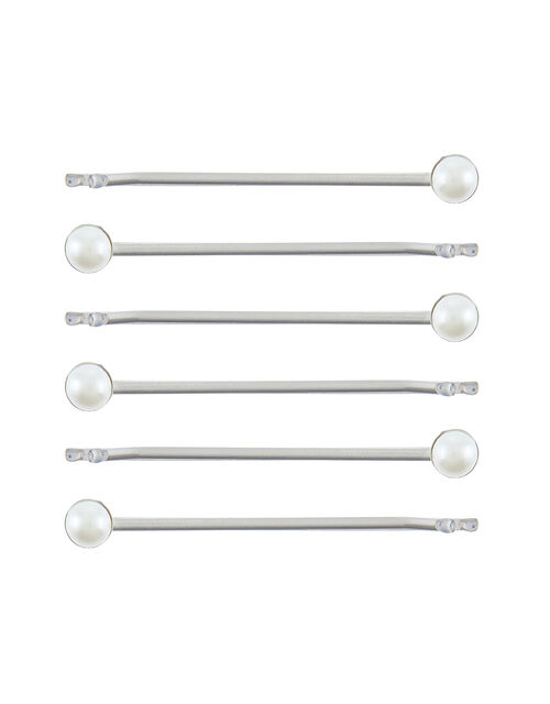 Pearl Hair Grip Set Hair clips Accessorize UK