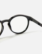 Pip Preppy Blue light Glasses, Black (BLACK), large