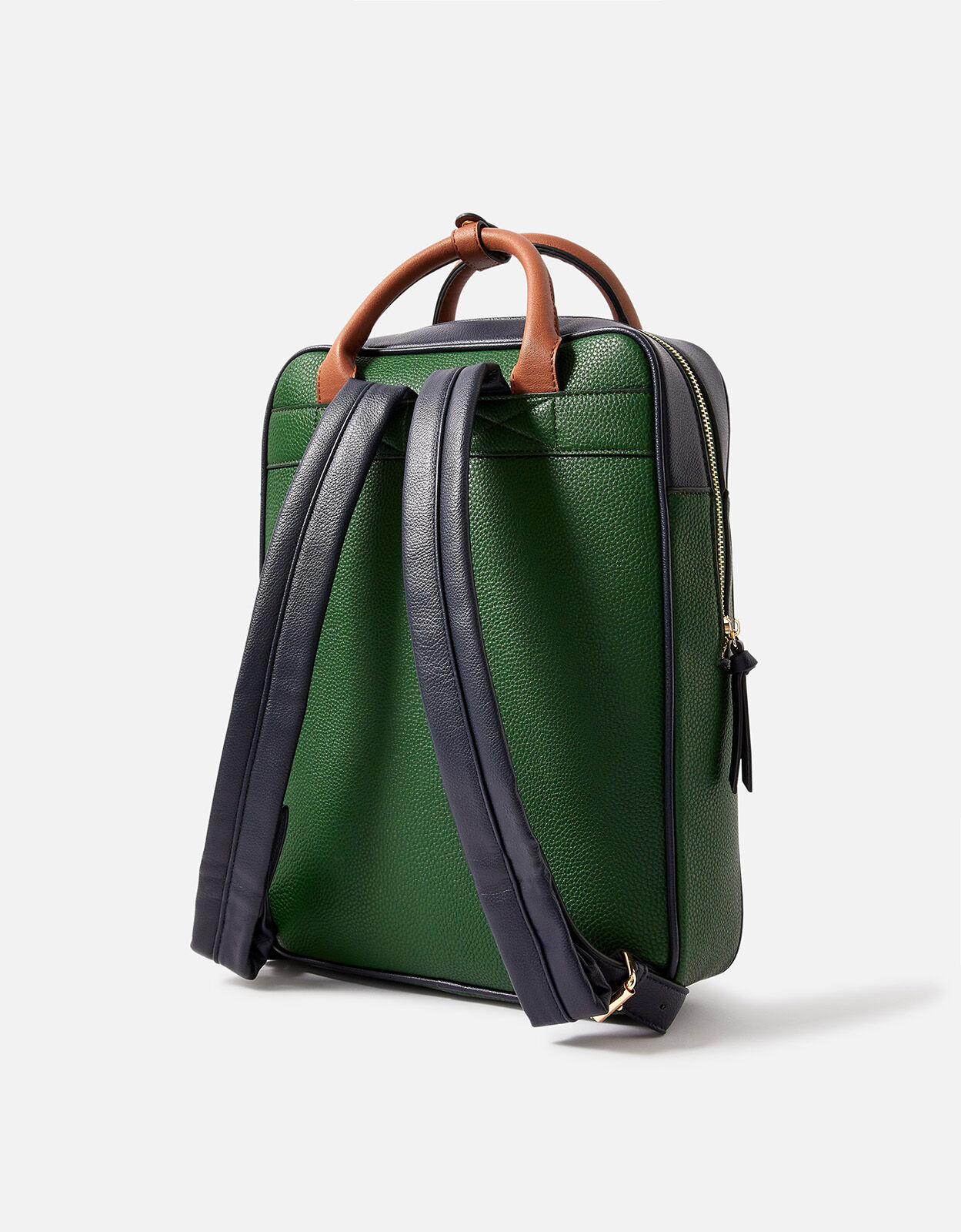 Large Handle Backpack Green | Backpacks 