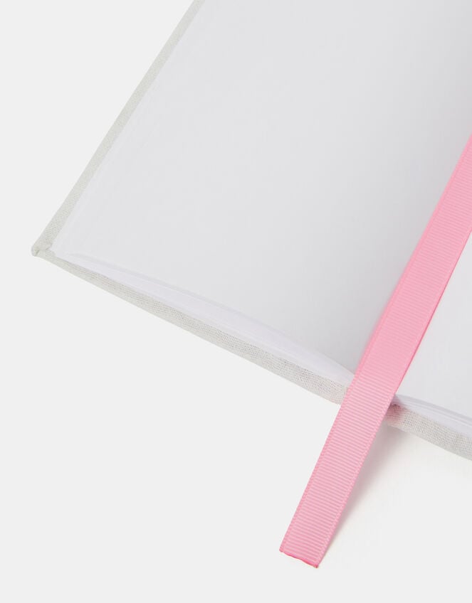 London Stamp Embroidered Notebook, , large