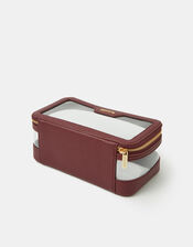 Clear Travel Make-up Bag, , large