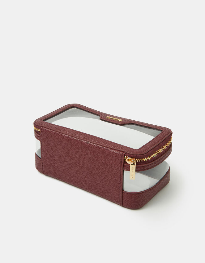 Clear Travel Make-up Bag, , large