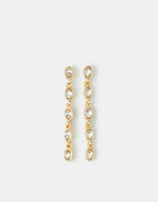 Oval Cut Drop Earrings, , large