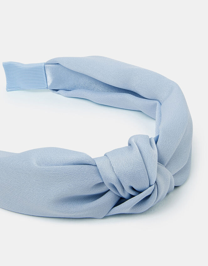 Satin Knot Headband, , large