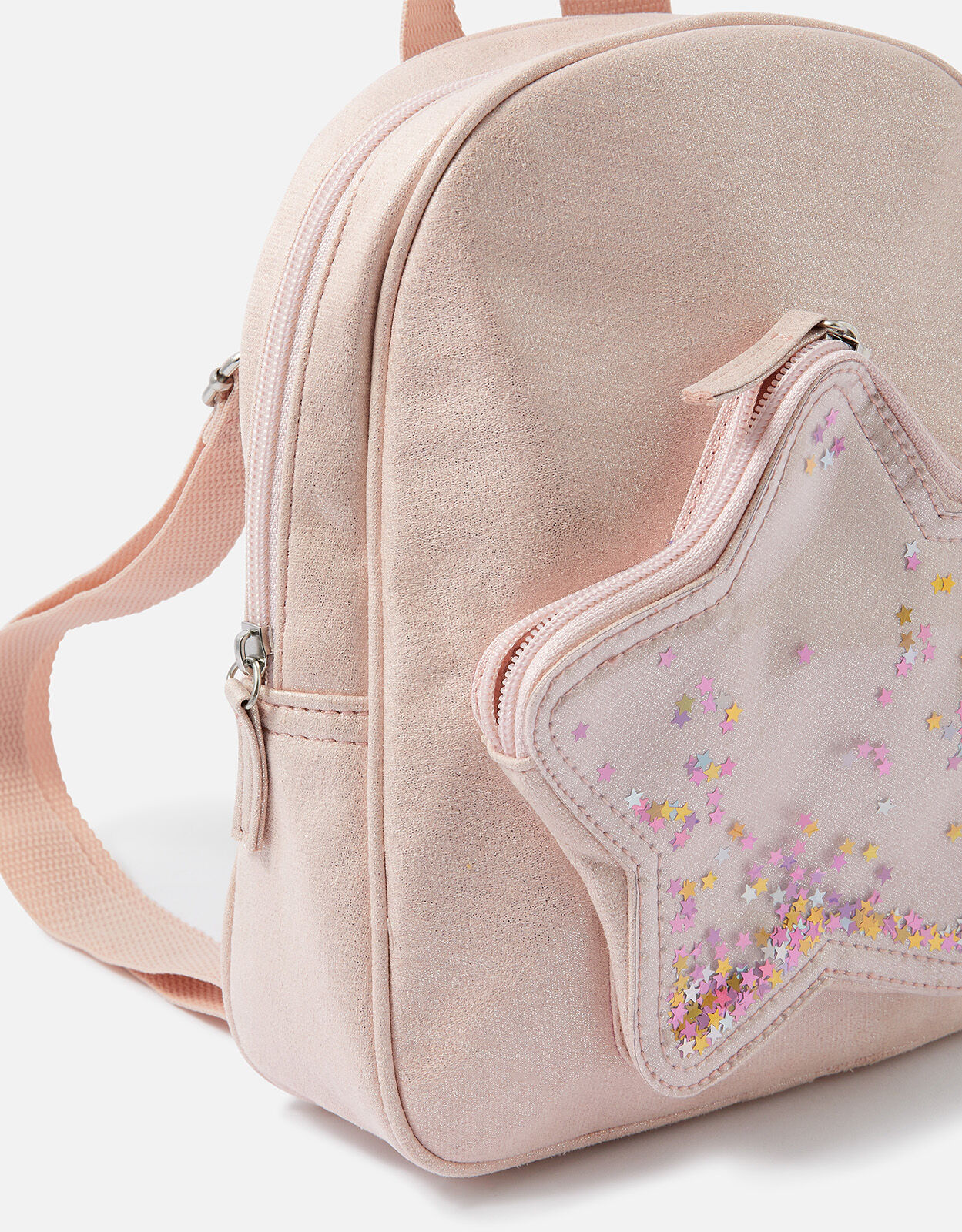 Pink sequin backpack cheap