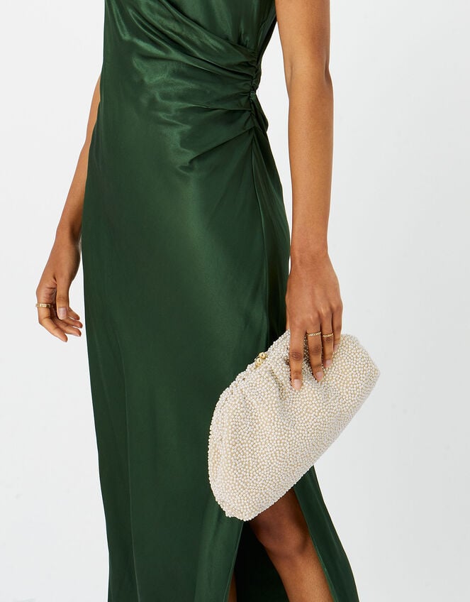 Pearl Cloud Clutch Bag, , large