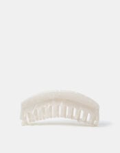 Curved Pearl Claw Clip, , large