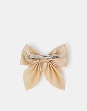 Girls Sparkle Bow Barrette Hair Clip, , large