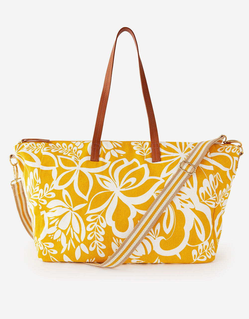 Perla Printed Weekender Bag | Weekend bags | Accessorize UK