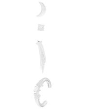 Celestial Single Stud Earring Set, , large