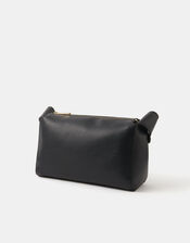 Plain Crossbody Bag, Black (BLACK), large