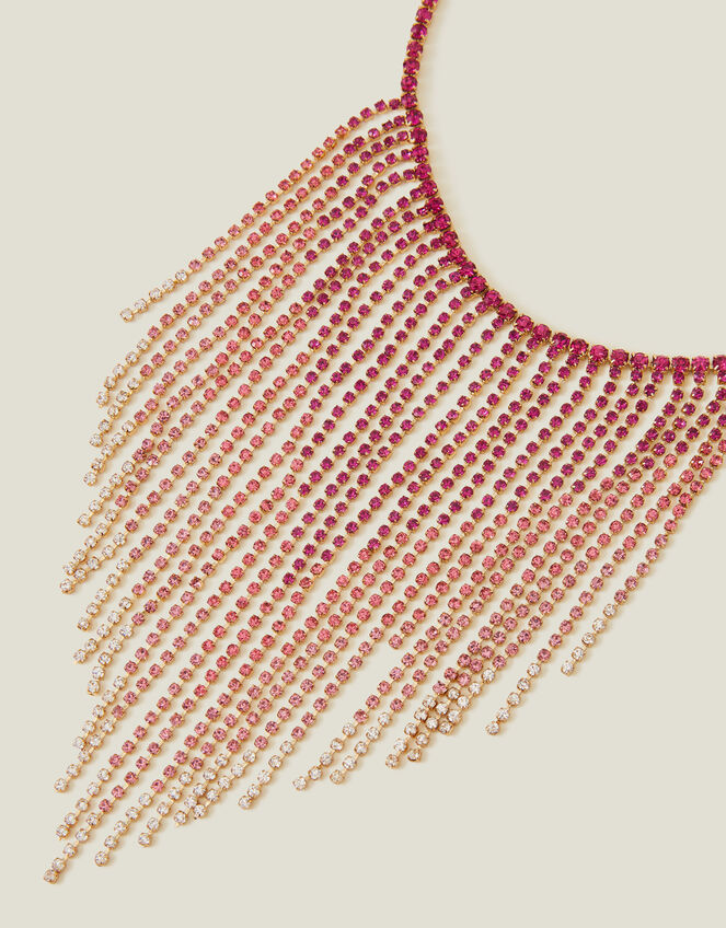 Ombre Cupchain Collar Necklace , , large