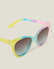 Girls Ombre Cat Eye Sunglasses, Multi (PASTEL MULTI), large